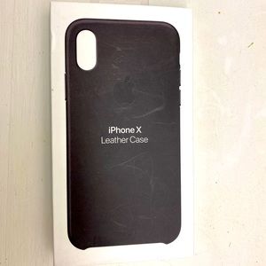 Apple iPhone X leather case